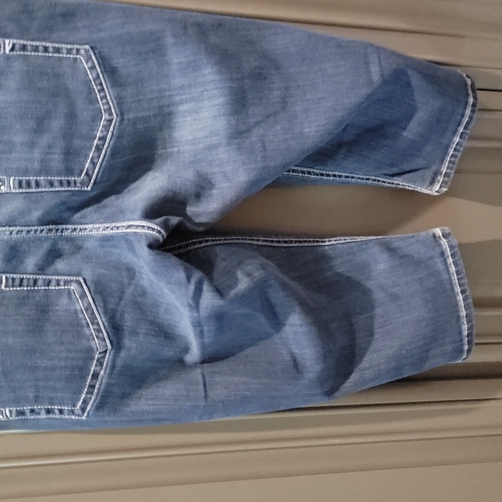 Lee Slender Secret Low Waist 14 Medium Capri - Picture 7 of 9
